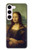 S3038 モナリザダヴィンチ絵画 Mona Lisa Da Vinci Painting Samsung Galaxy S23 バックケース、フリップケース・カバー