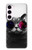 S3054 キャット・メガネ Cool Cat Glasses Samsung Galaxy S23 バックケース、フリップケース・カバー
