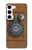 S3146 アンティークウォールレトロ電話 Antique Wall Retro Dial Phone Samsung Galaxy S23 バックケース、フリップケース・カバー