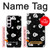 S3261 スマイルスカルハロウィーンのパターン Smile Skull Halloween Pattern Samsung Galaxy S23 バックケース、フリップケース・カバー