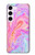 S3444 デジタルアートカラフルな液体 Digital Art Colorful Liquid Samsung Galaxy S23 バックケース、フリップケース・カバー