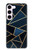 S3479 ネイビーブルーグラフィックアート Navy Blue Graphic Art Samsung Galaxy S23 バックケース、フリップケース・カバー