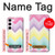 S3514 虹色ジグザグ Rainbow Zigzag Samsung Galaxy S23 バックケース、フリップケース・カバー