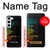 S3523 ポジティブな言葉 Think Positive Words Quotes Samsung Galaxy S23 バックケース、フリップケース・カバー