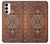 S3813 ペルシャ絨毯の敷物パターン Persian Carpet Rug Pattern Samsung Galaxy S23 バックケース、フリップケース・カバー