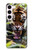 S3838 ベンガルトラの吠え Barking Bengal Tiger Samsung Galaxy S23 バックケース、フリップケース・カバー