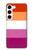S3887 レズビアンプライドフラッグ Lesbian Pride Flag Samsung Galaxy S23 バックケース、フリップケース・カバー