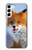S0417 狐 Fox Samsung Galaxy S23 Plus バックケース、フリップケース・カバー