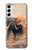 S1292 ダスティエレファントエッグレット Dusty Elephant Egrets Samsung Galaxy S23 Plus バックケース、フリップケース・カバー