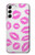 S2214 ピンクの唇のキス Pink Lips Kisses Samsung Galaxy S23 Plus バックケース、フリップケース・カバー
