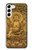 S2452 仏グラフィックプリント Buddha Bas Relief Art Graphic Printed Samsung Galaxy S23 Plus バックケース、フリップケース・カバー