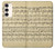 S2504 ヴィンテージ音楽シート Vintage Music Sheet Samsung Galaxy S23 Plus バックケース、フリップケース・カバー