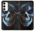 S2585 スカルペンタグラム Evil Death Skull Pentagram Samsung Galaxy S23 Plus バックケース、フリップケース・カバー