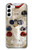 S2639 ニール・アームストロングホワイト宇宙飛行士の宇宙服 Neil Armstrong White Astronaut Space Suit Samsung Galaxy S23 Plus バックケース、フリップケース・カバー