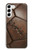 S2661 ヴィンテージレザーサッカーグラフィックプリント Vintage Soccer Football Graphic Samsung Galaxy S23 Plus バックケース、フリップケース・カバー
