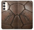 S2661 ヴィンテージレザーサッカーグラフィックプリント Vintage Soccer Football Graphic Samsung Galaxy S23 Plus バックケース、フリップケース・カバー