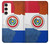 S3017 パラグアイの旗 Paraguay Flag Samsung Galaxy S23 Plus バックケース、フリップケース・カバー