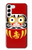 S3045 ダルマ人形 Japan Good Luck Daruma Doll Samsung Galaxy S23 Plus バックケース、フリップケース・カバー