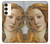 S3058 ボッティチェッリ ヴィーナスの誕生  Botticelli Birth of Venus Painting Samsung Galaxy S23 Plus バックケース、フリップケース・カバー