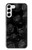 S3153 黒バラ Black Roses Samsung Galaxy S23 Plus バックケース、フリップケース・カバー