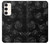 S3153 黒バラ Black Roses Samsung Galaxy S23 Plus バックケース、フリップケース・カバー