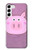 S3269 豚の漫画 Pig Cartoon Samsung Galaxy S23 Plus バックケース、フリップケース・カバー