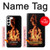 S3379 ファイアーフレーム Fire Frame Samsung Galaxy S23 Plus バックケース、フリップケース・カバー