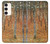 S3380 グスタフ・クリムト バーチフォレスト Gustav Klimt Birch Forest Samsung Galaxy S23 Plus バックケース、フリップケース・カバー