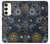 S3702 月と太陽 Moon and Sun Samsung Galaxy S23 Plus バックケース、フリップケース・カバー