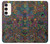 S3815 サイケデリックアート Psychedelic Art Samsung Galaxy S23 Plus バックケース、フリップケース・カバー