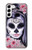 S3821 シュガースカルスチームパンクガールゴシック Sugar Skull Steam Punk Girl Gothic Samsung Galaxy S23 Plus バックケース、フリップケース・カバー