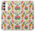 S3883 フルーツ柄 Fruit Pattern Samsung Galaxy S23 Plus バックケース、フリップケース・カバー