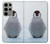 S1075 ペンギン アイス Penguin Ice Samsung Galaxy S23 Ultra バックケース、フリップケース・カバー