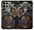 S1685 スチームパンク 頭蓋骨 Steampunk Skull Head Samsung Galaxy S23 Ultra バックケース、フリップケース・カバー