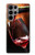 S2396 赤ワインボトルやガラス Red Wine Bottle And Glass Samsung Galaxy S23 Ultra バックケース、フリップケース・カバー