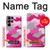 S2525 ンク迷彩 Pink Camo Camouflage Samsung Galaxy S23 Ultra バックケース、フリップケース・カバー