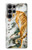 S2750 虎の絵画 Oriental Chinese Tiger Painting Samsung Galaxy S23 Ultra バックケース、フリップケース・カバー