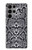 S2855 ラトルスネークスキン グラフィックプリント White Rattle Snake Skin Graphic Printed Samsung Galaxy S23 Ultra バックケース、フリップケース・カバー