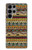 S2860 アステカ ヒッピー柄 Aztec Boho Hippie Pattern Samsung Galaxy S23 Ultra バックケース、フリップケース・カバー