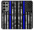 S3244 ブルーラインUSA Thin Blue Line USA Samsung Galaxy S23 Ultra バックケース、フリップケース・カバー