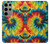 S3459 タイダイ Tie Dye Samsung Galaxy S23 Ultra バックケース、フリップケース・カバー