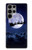 S3508 クリスマスサンタ Xmas Santa Moon Samsung Galaxy S23 Ultra バックケース、フリップケース・カバー