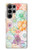 S3705 パステルフローラルフラワー Pastel Floral Flower Samsung Galaxy S23 Ultra バックケース、フリップケース・カバー