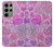 S3710 ピンクのラブハート Pink Love Heart Samsung Galaxy S23 Ultra バックケース、フリップケース・カバー
