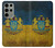 S3858 ウクライナ ヴィンテージ旗 Ukraine Vintage Flag Samsung Galaxy S23 Ultra バックケース、フリップケース・カバー