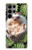 S3863 ピグミー ハリネズミ ドワーフ ハリネズミ ペイント Pygmy Hedgehog Dwarf Hedgehog Paint Samsung Galaxy S23 Ultra バックケース、フリップケース・カバー