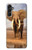 S0310 アフリカゾウ African Elephant Samsung Galaxy A14 5G バックケース、フリップケース・カバー
