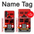 S2058 英国のダブルデッカーバスミニマリスト England British Double Decker Bus Minimalist Samsung Galaxy A14 5G バックケース、フリップケース・カバー