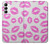 S2214 ピンクの唇のキス Pink Lips Kisses Samsung Galaxy A14 5G バックケース、フリップケース・カバー