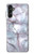 S2316 ダークブルーマーブルグラフィック Dark Blue Marble Texture Graphic Print Samsung Galaxy A14 5G バックケース、フリップケース・カバー